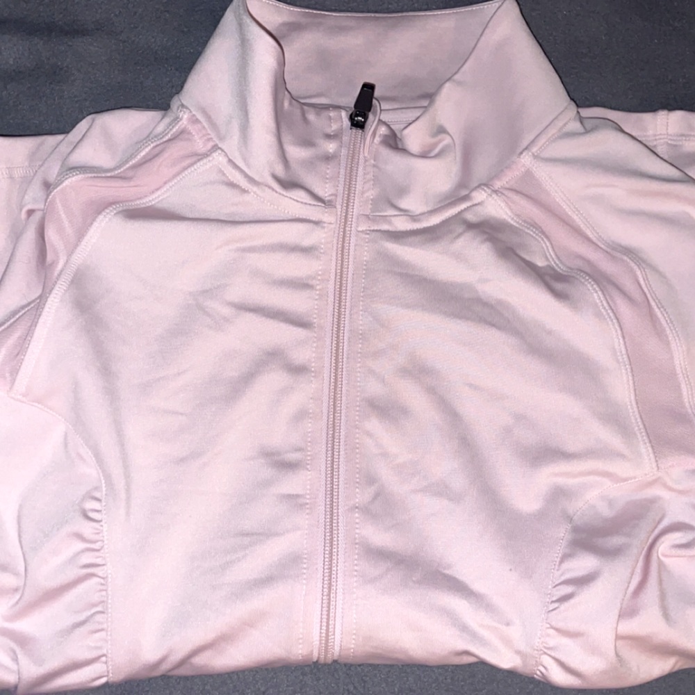 Pink athletic jacket